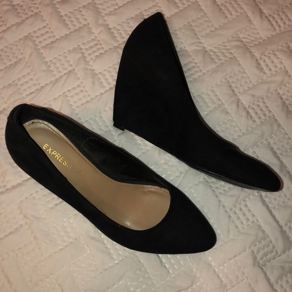 EXPRESS wedged heels